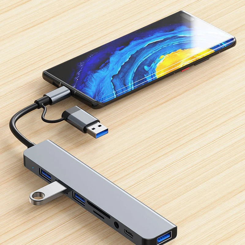 8 in 2 USB