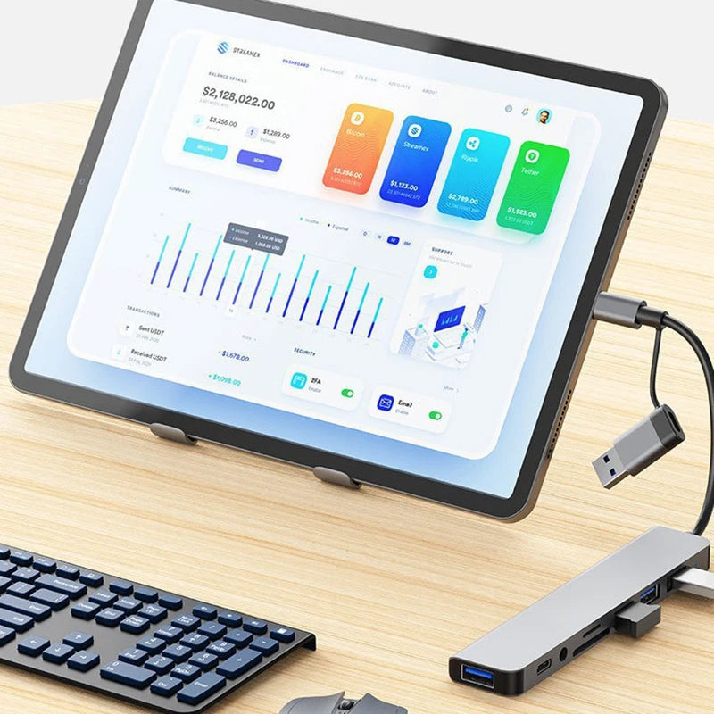 8 in 2 USB
